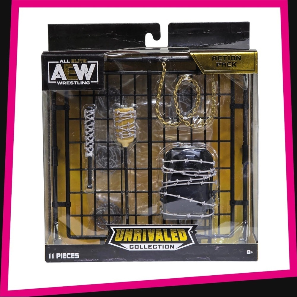 AEW Unrivaled Collection Barbed Wire Action Pack